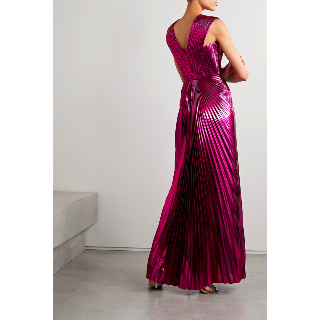 pink lame dress Penelope Lam Dress