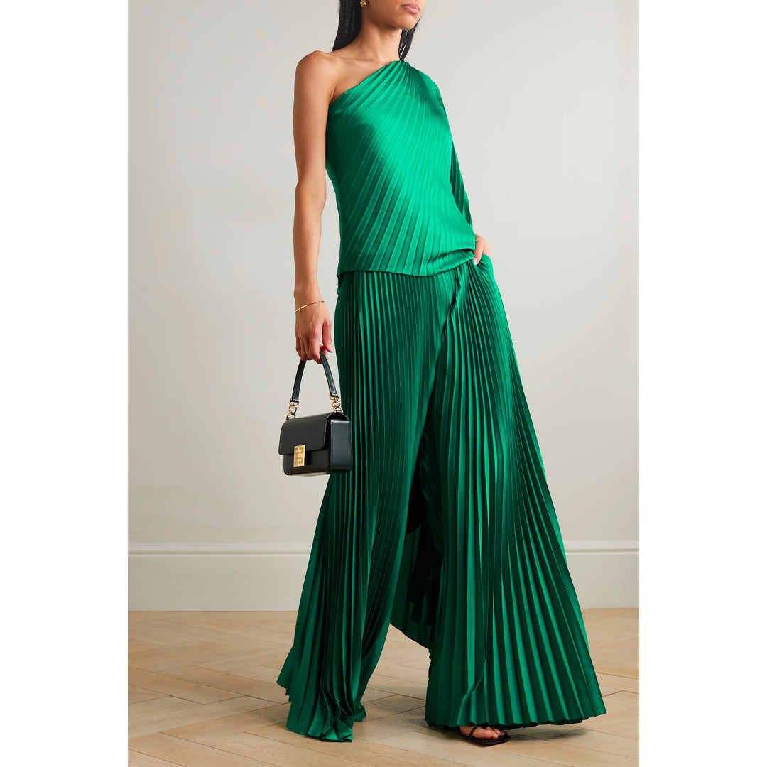 Pliss-satin wide-leg pants SemSem Pliss-satin wide-leg pants SemSem