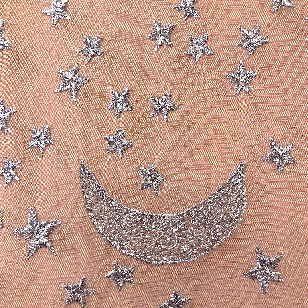 Girls Blush Moon and Star Dress SemSem Girls Blush Moon and Star Dress SemSem