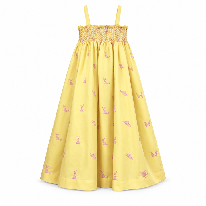 Girls Meera Dress- Yarrow