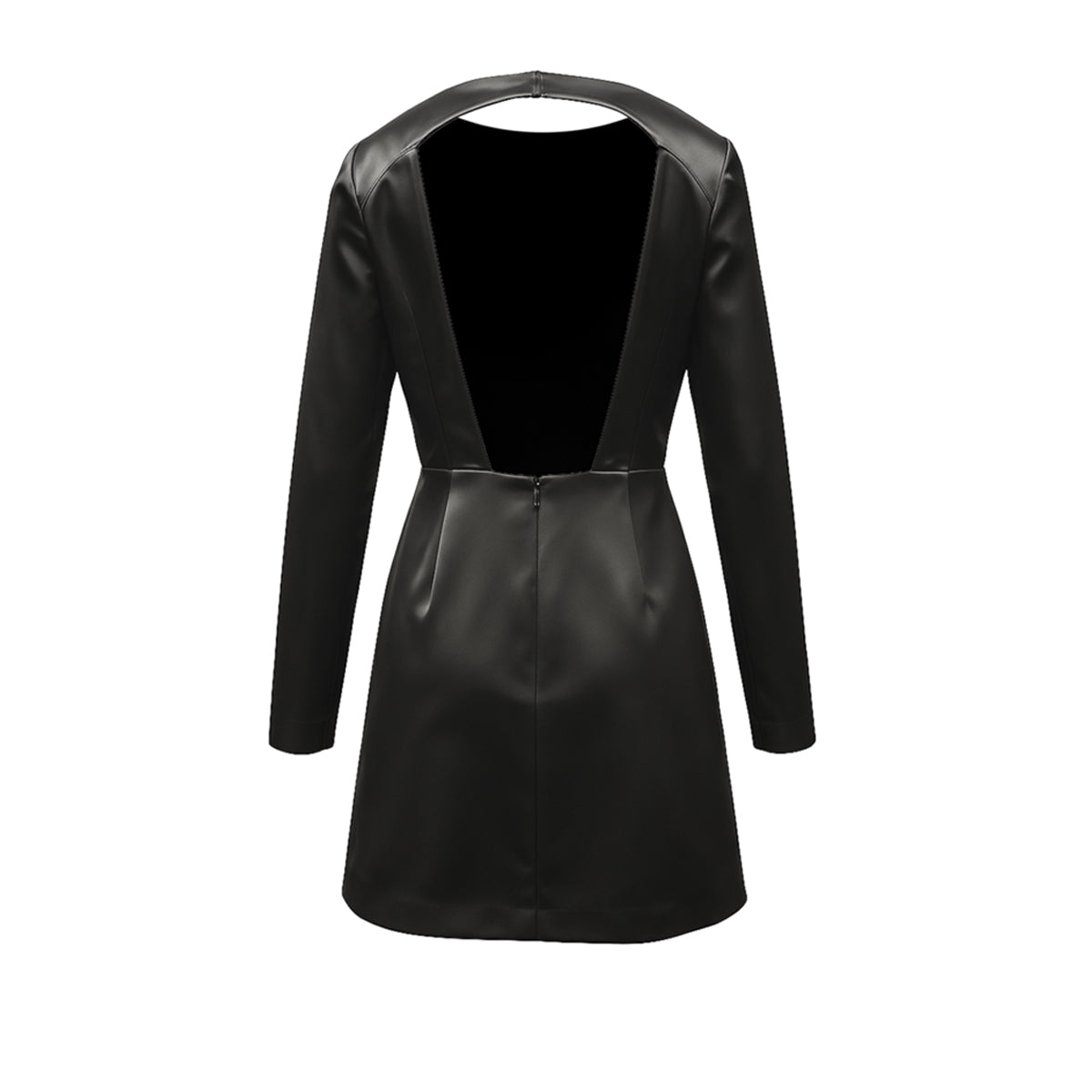 black long sleeve boat neck dress Black Winter Midi Wool Dress, Boat Neck Pleated Dress, Long Sleeve Dress with Pockets, Fitted and Flare Dress, Retro Day Dress 1622#
