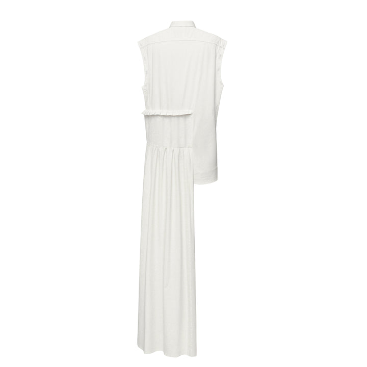 Cotton Top with Pleating Detail