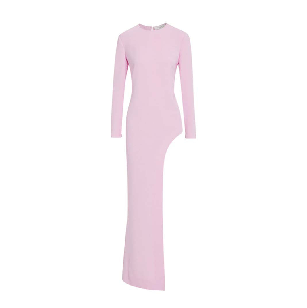 SemSem Crepe High Low Top - Hot Pink.