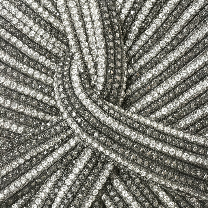 Crystal Cord Embellished Top