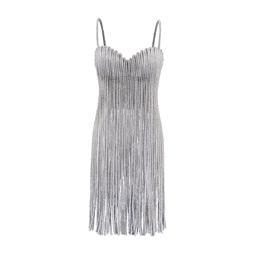 SemSem Crystal Cord Fringe Top.
