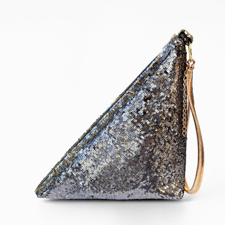 Pyramid Sequin Bag