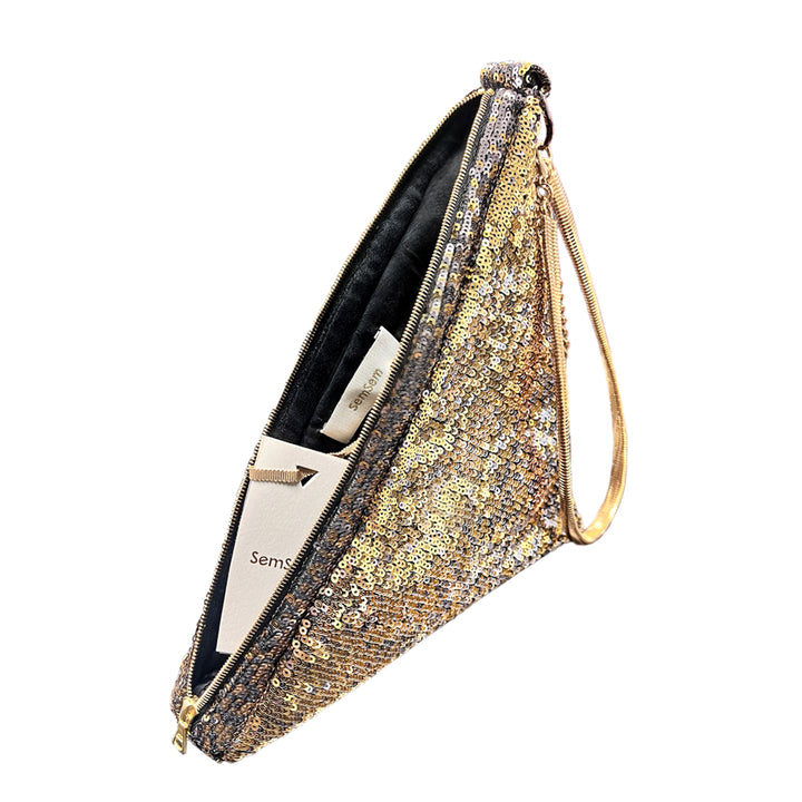 Pyramid Sequin Bag
