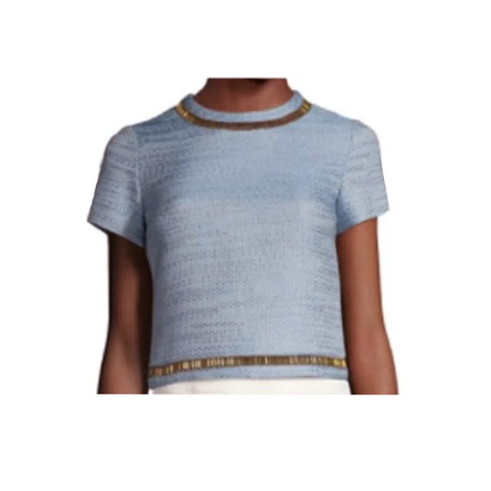 SemSem Samia Short Sleeve Top - Palace Blue.