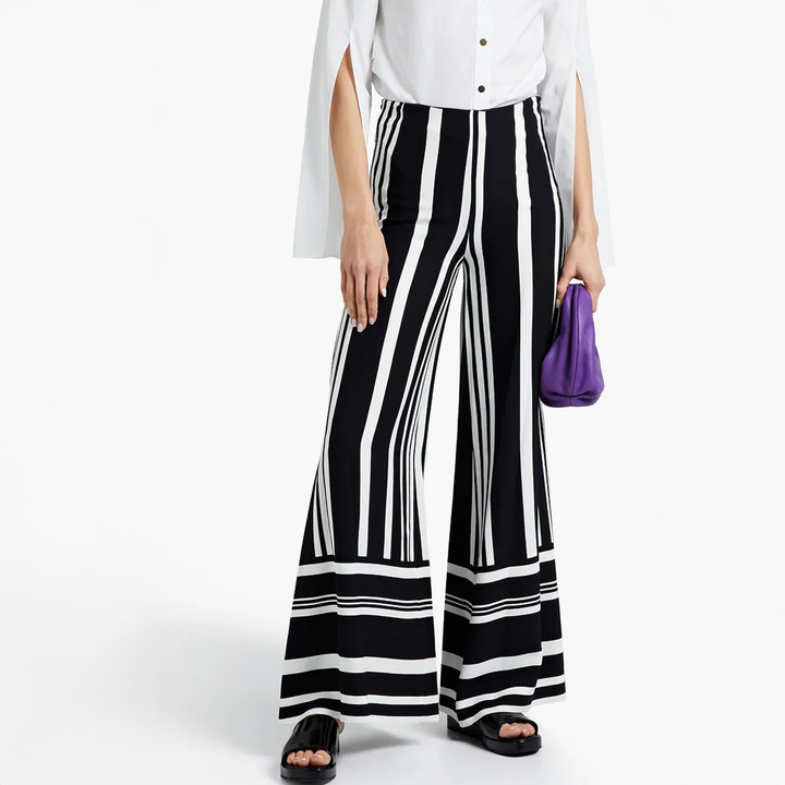 Striped Wide Leg Pant