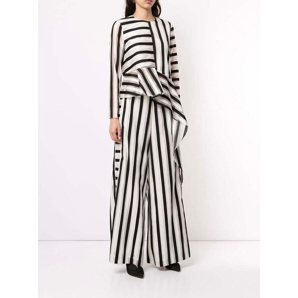 Tiba Asymmetrical Long Sleeve Top