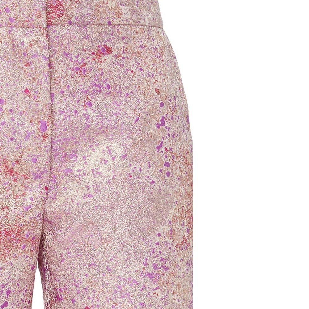 Dolce & Gabbana Iridescent Brocade Cigarette Pants