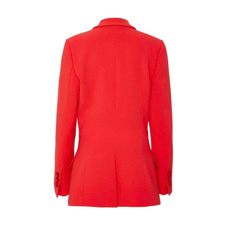 Cut-Away Peplum Blazer
