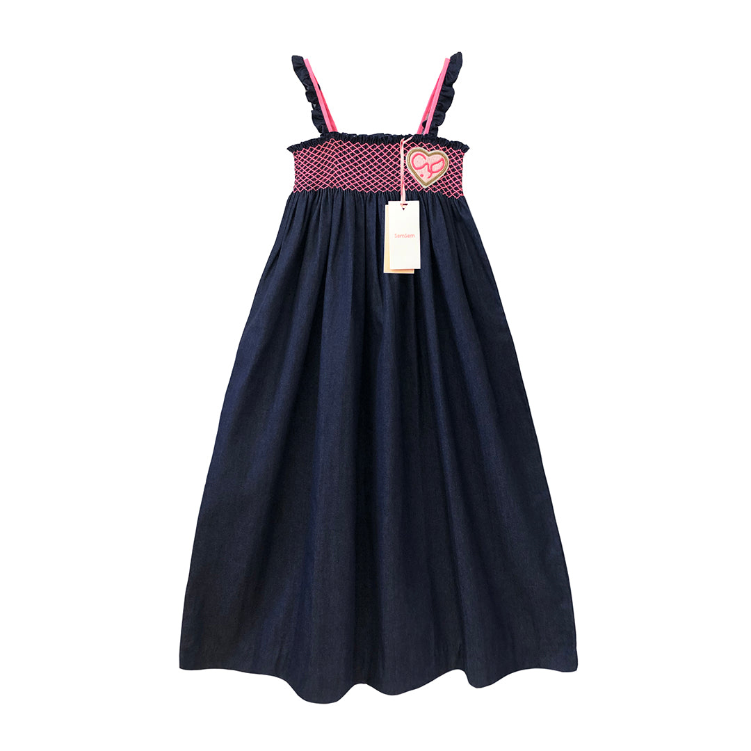 Girls Lana Smocked Dress