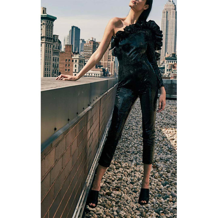 Model Wearing SemSem Alexandria Jumpsuit.