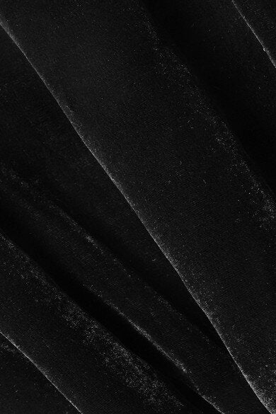 SemSem Asymmetric Velvet Tunic.