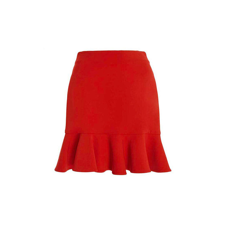 SemSem Camille Flared Skirt - Red.