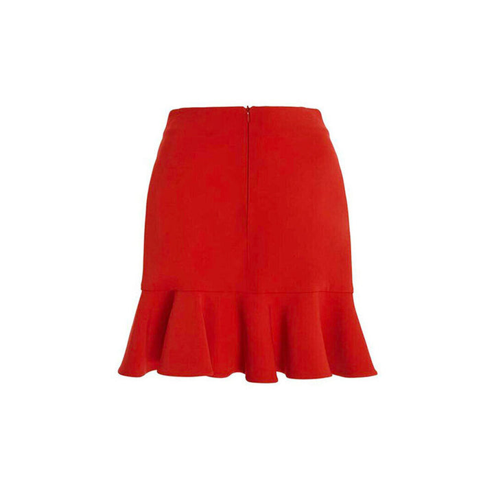 SemSem Camille Flared Skirt - Red.