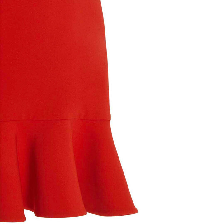 SemSem Camille Flared Skirt - Red.