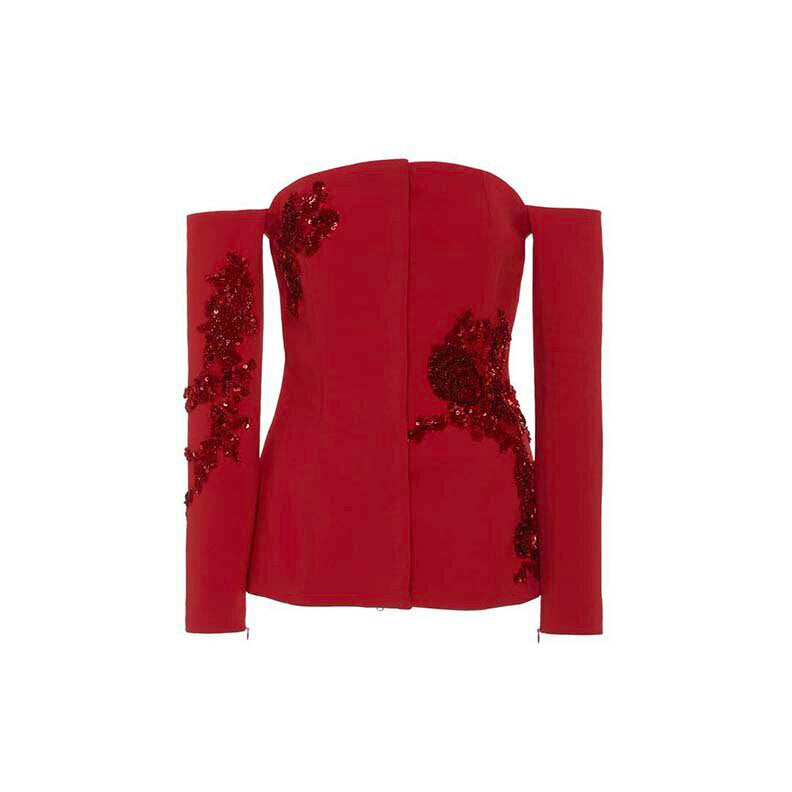 SemSem Camille Jacket - Red.