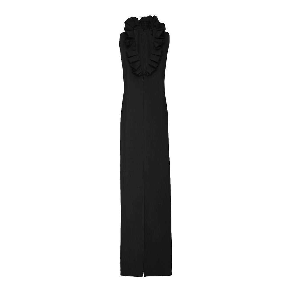 Camille Ruffle Long Dress, US 6