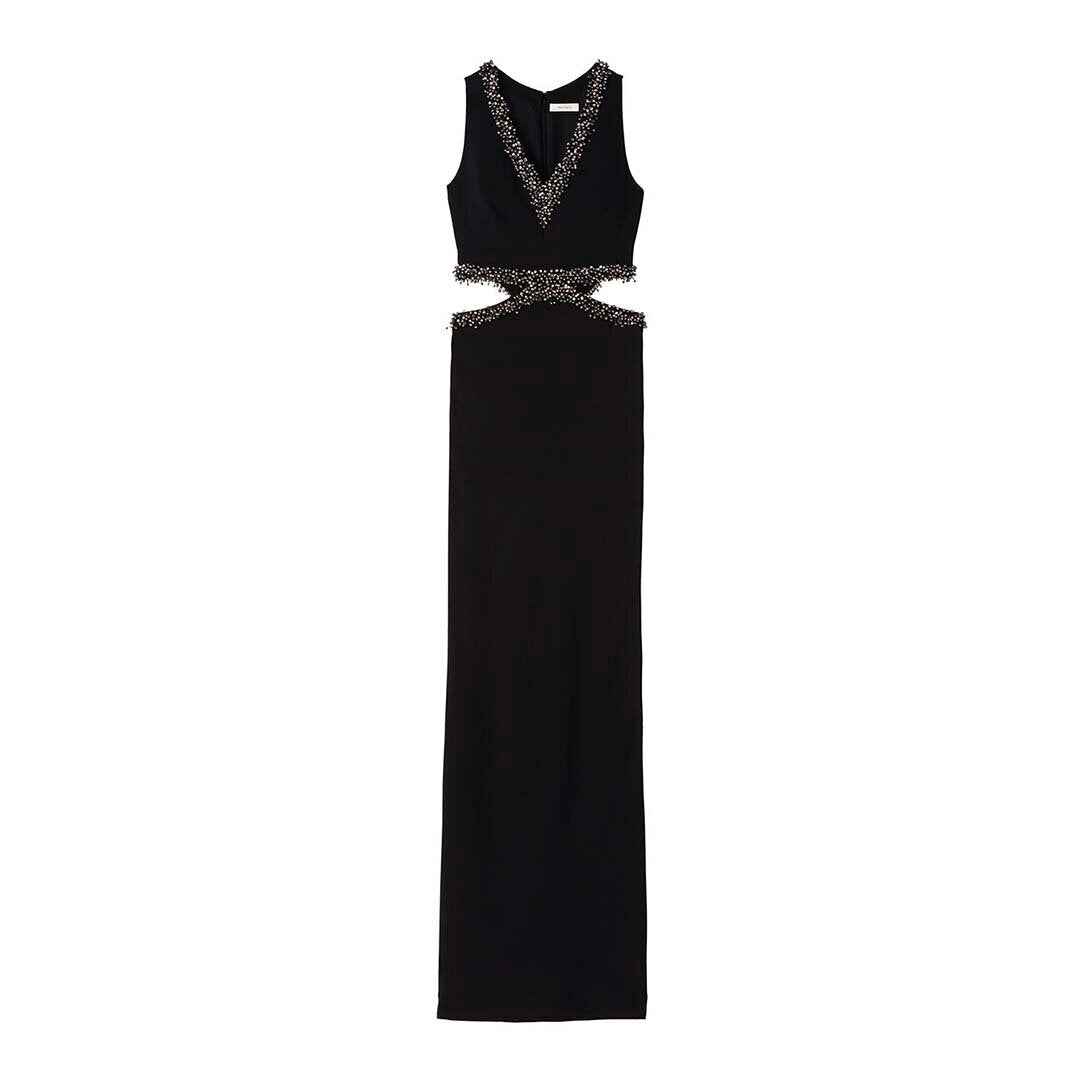 SemSem Dana Cut-Out Dress - Black.