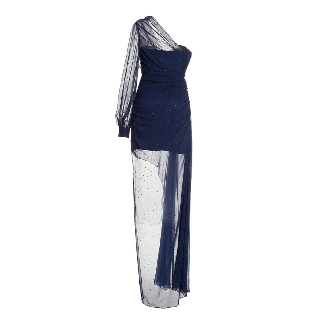 white christmas dresses Jewel Embellished Chiffon Short Dress