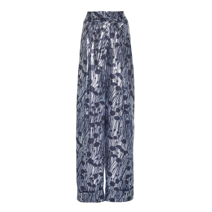SemSem Printed Lamé Pant.