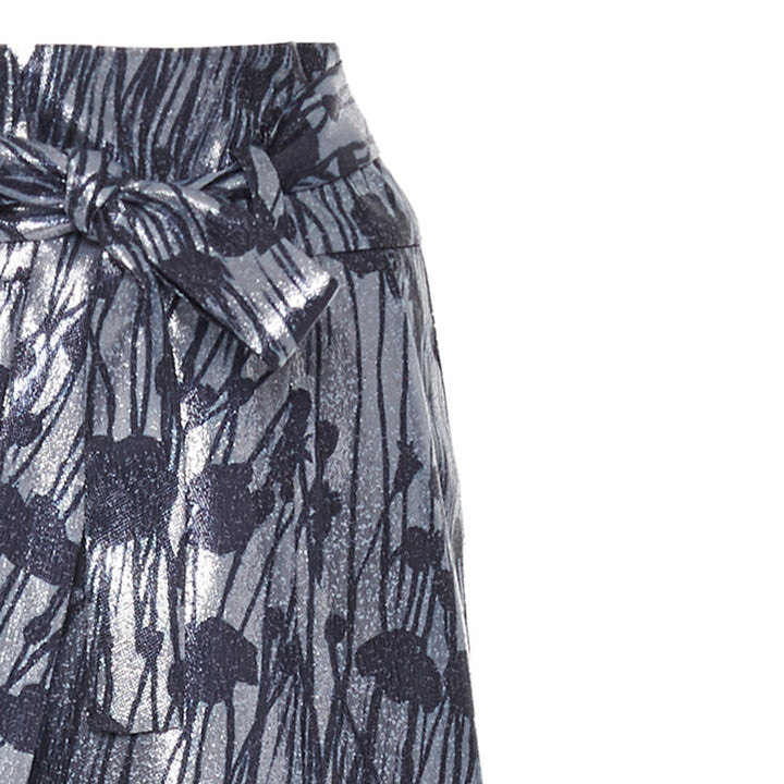 SemSem Printed Lamé Pant.