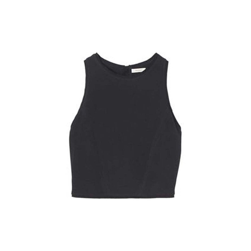 SemSem Salma Crop Top - Black.