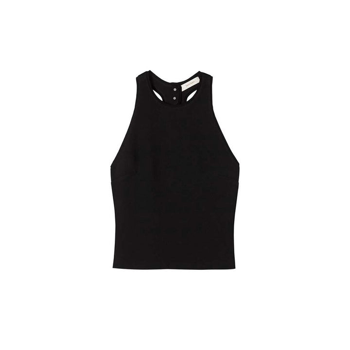 SemSem Salma Open Back Tank - Black.
