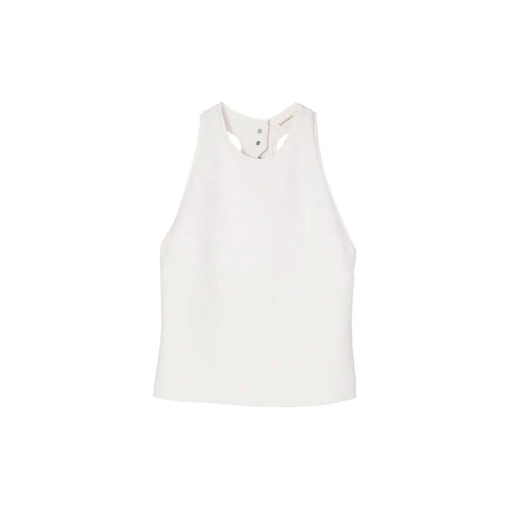 SemSem Salma Open Back Top - Cream.