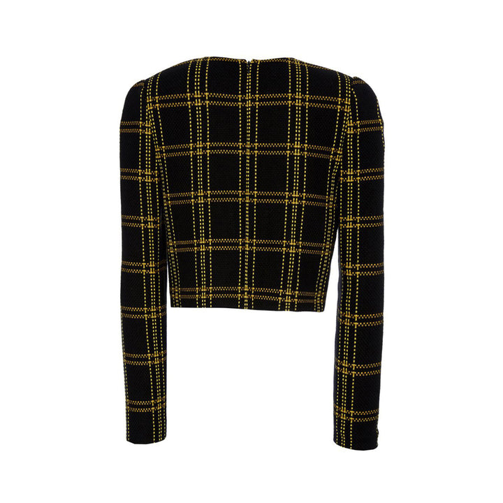 Cairo Check Cropped Top