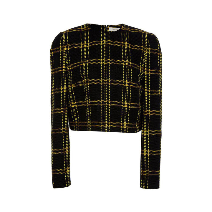 Cairo Check Cropped Top
