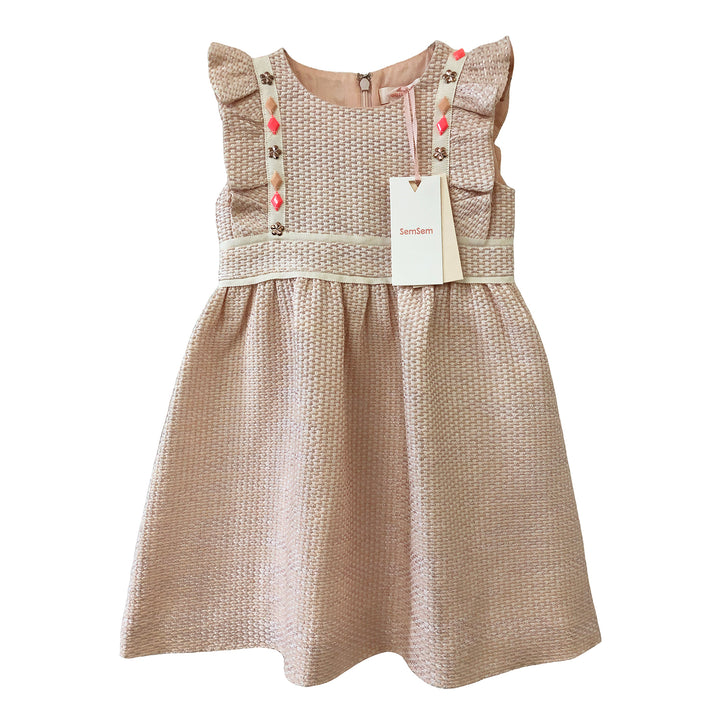 Girls Huma Dress - Blush