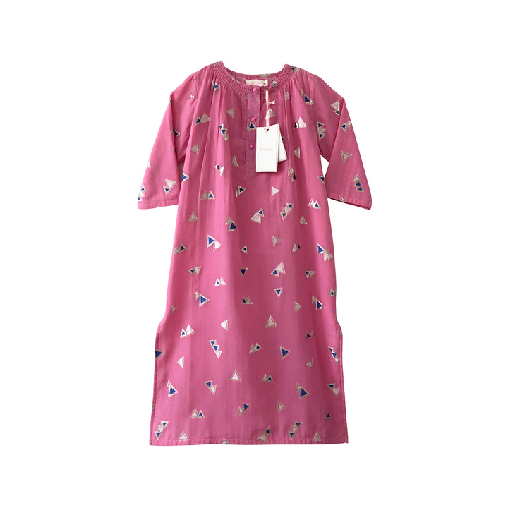 Girls Jamila Long Kaftan - Pink
