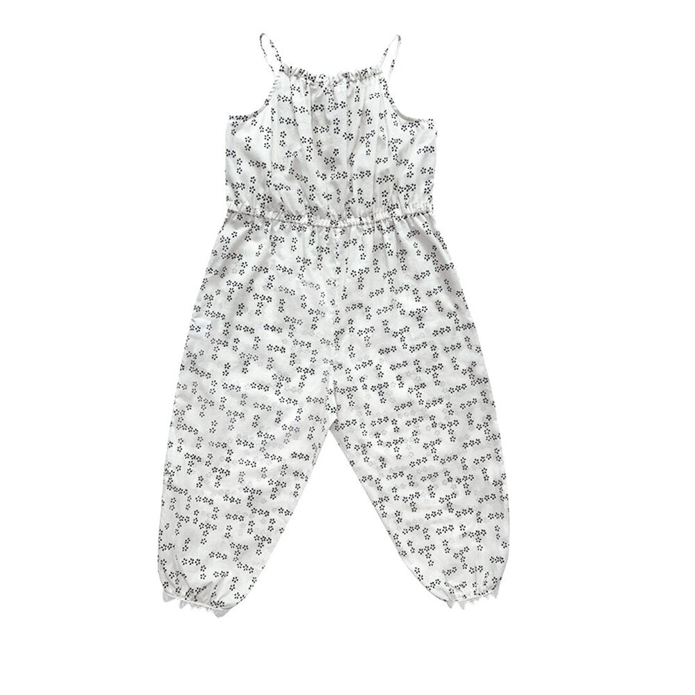 Girls Lara Jumpsuit - Cream