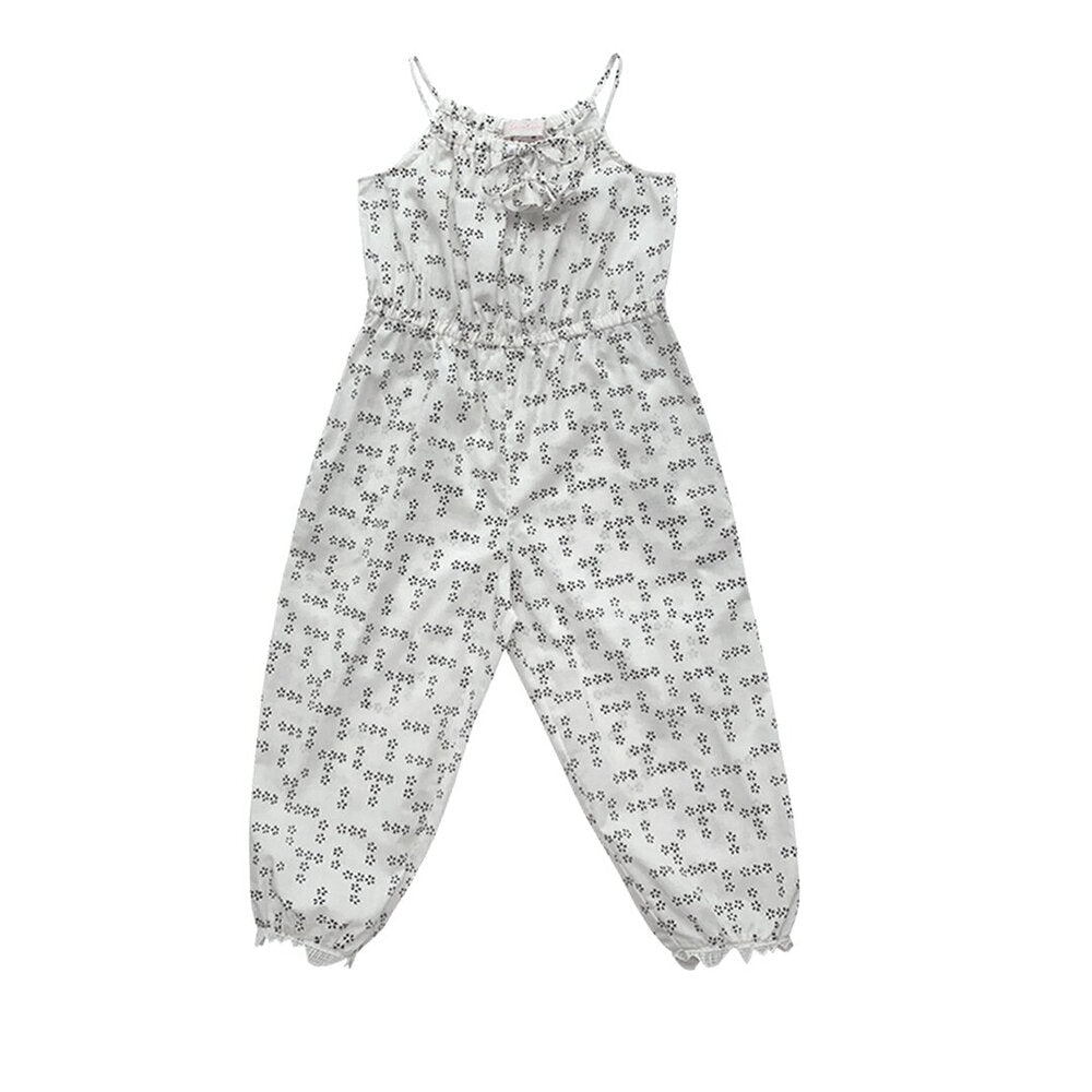 Girls Lara Jumpsuit - Cream