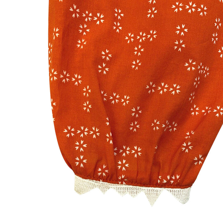 Girls Lara Jumpsuit - Orange