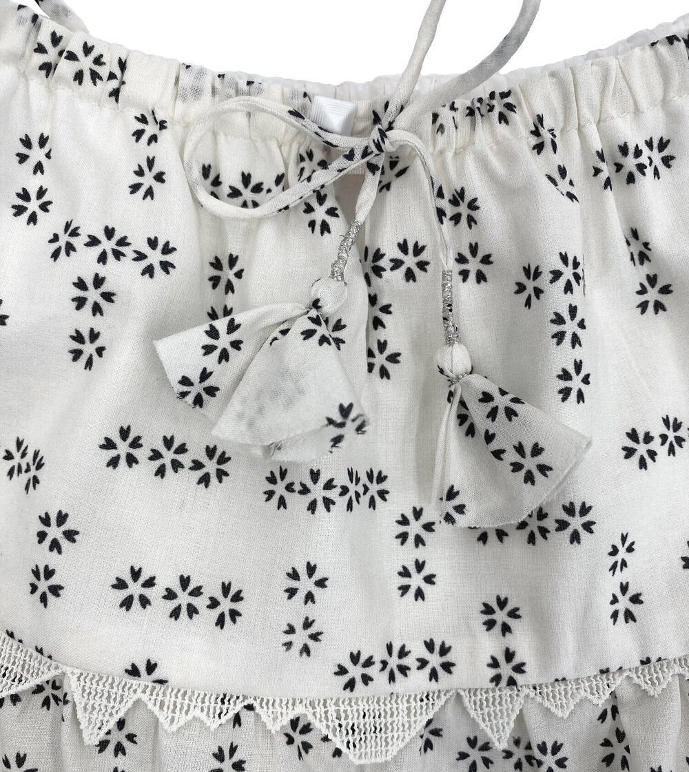 Girls Lara Top - Cream