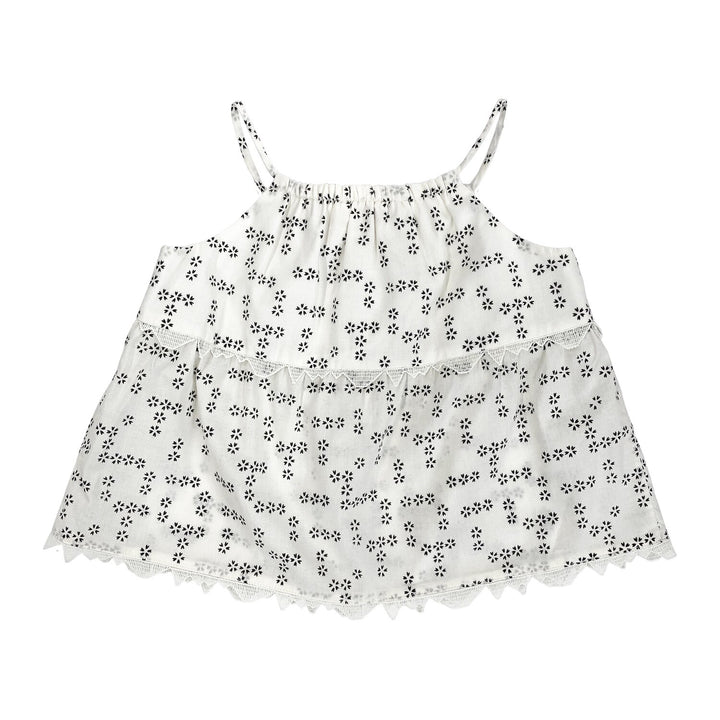 Girls Lara Top - Cream