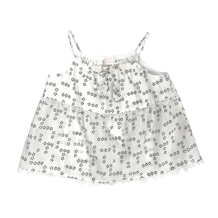 Girls Lara Top - Cream