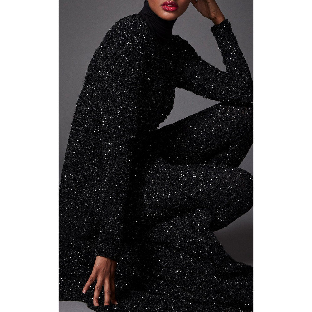 Sequin Legging - Black