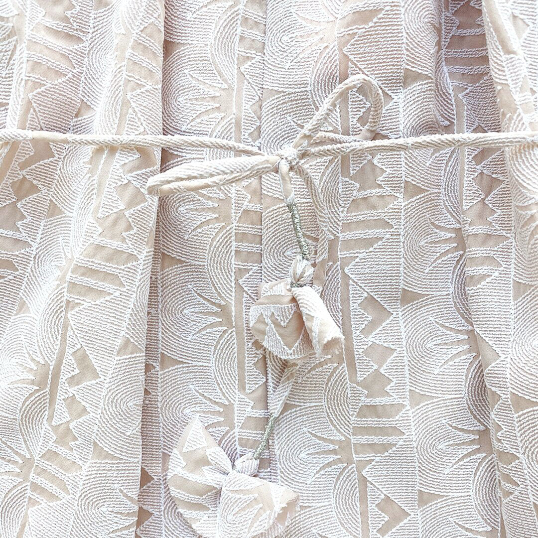 Girls Lotus Jumpsuit - Blush