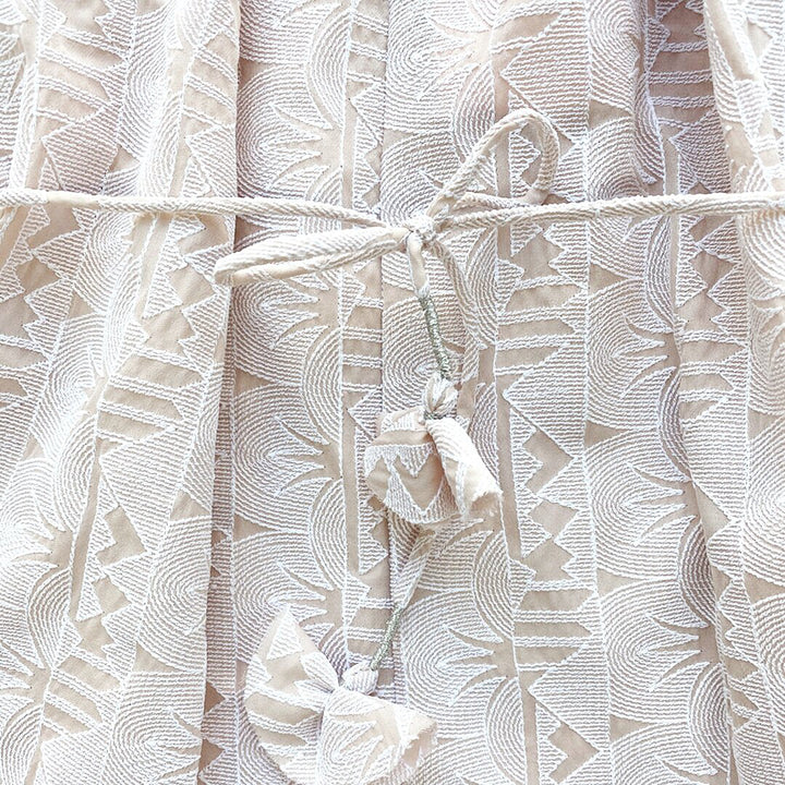 Girls Lotus Jumpsuit - Blush