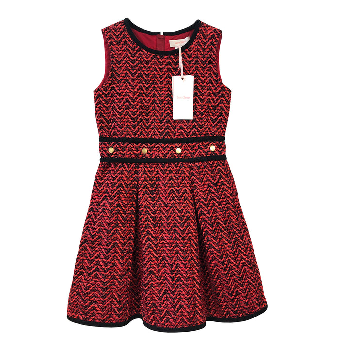 Girls Sameera Dress - Red
