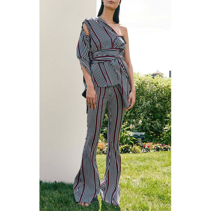 Striped Flared Pant